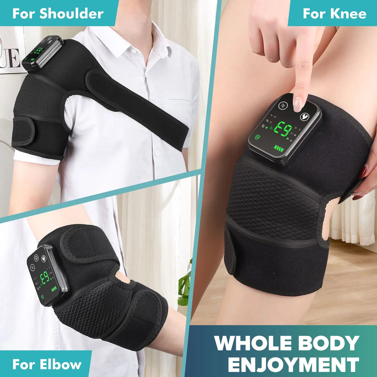 Intelligent Electric Heating Knee Protection Massage Warm Compress Joint Protection Neck Shoulder Knee Vibration Device